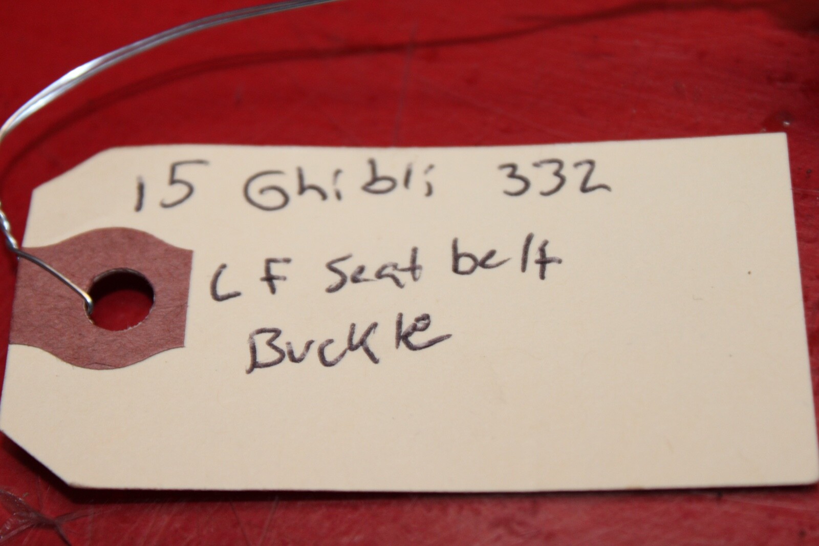 Maserati Ghibli 2014-2019 LEFT Seat belt buckle