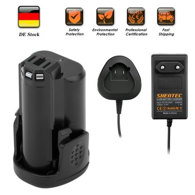 12V 3500mAh Lithium Für Dremel B812-03 B812-02 B812-01 8200 8220 Akku/Ladegerät