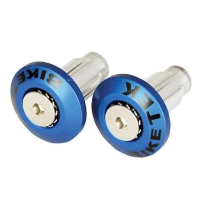 Open Box Bike It Bar End Flush Dual Fitment - Blue