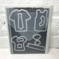 Stampin Up Sizzix Big Shot T-SHIRT BUILDER FRAMELITS 142754 Dies Diecut Card DIY