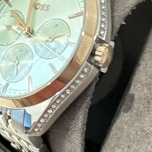BOSS Women's Saya Two-Tone Stainless Steel Bracelet Watch 37mm - Picture 10 of 24