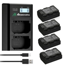 2500mAh NP-FZ100 Li-ion Battery / LCD Charger For Sony A9 A7 III A7R III DSLR US