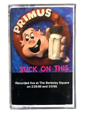 Primus - Suck on This - Cassette Tape CAROLMC1620