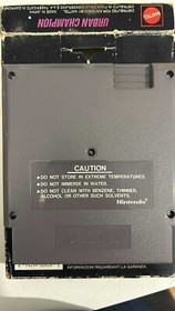 Rare PAL 5 Screw Urban Champion Hangtab Nintendo NES