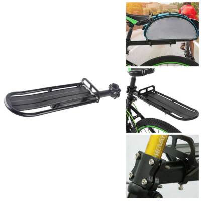 Fahrrad Alu Gep?cktr?ger Verstellbar F��r Sattelst��tze Mountainbike MTB Hinten