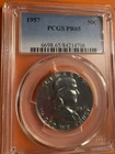 1957-P Franklin Half Dollar PCGS PR65 - 90% Silver