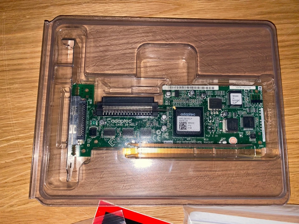 Adaptec SCSI Controller PCI-X 64Bit RAID Rimanenza Magazzino - Immagine 3 di 4