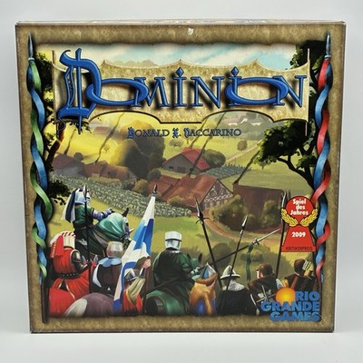 Dominion Board Game 2009 Rio Grande Games 1st Edition English COMPLETE