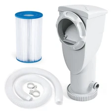 Funsicle 1500 Gallon SkimmerPlus 2-in-1 Filter Pump System for Above Ground Pool