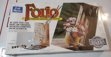 Craft Master Folio Vintage Painting System 10" x 14" New 1979 Open Window