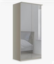 John Lewis Double Mirrored Wardrobe