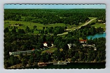 Canada- Bracebridge Ontario Aston Villa Lake Muskoka Old Vintage c1972 Postcard