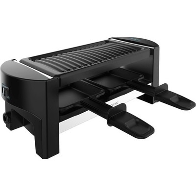 Cecotec Raclette Cheese&Grill 3200 Pocket, schwarz
