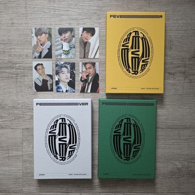 Ateez Zero: Fever Epilogue, 3er Set, 8th Mini Album + Photokarten