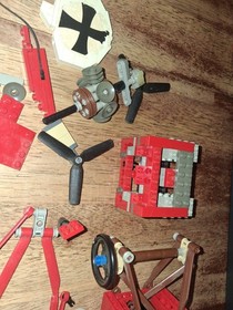 PN Lego Red Baron 10024 Used Partial Build Sculptures Incomplete No Manual