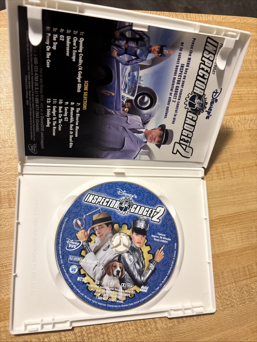 Inspector Gadget 2 (DVD, 2003) | eBay