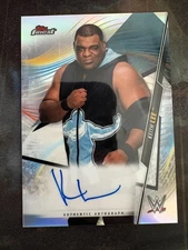 2020 Topps WWE Finest Autograph Refractor #A-KL Keith Lee - NXT Auto