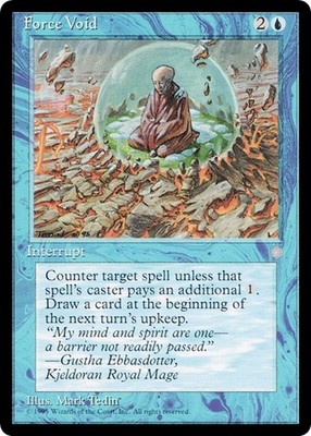 FORCE VOID x4 mtg EX/NM Ice Age 4 Unc