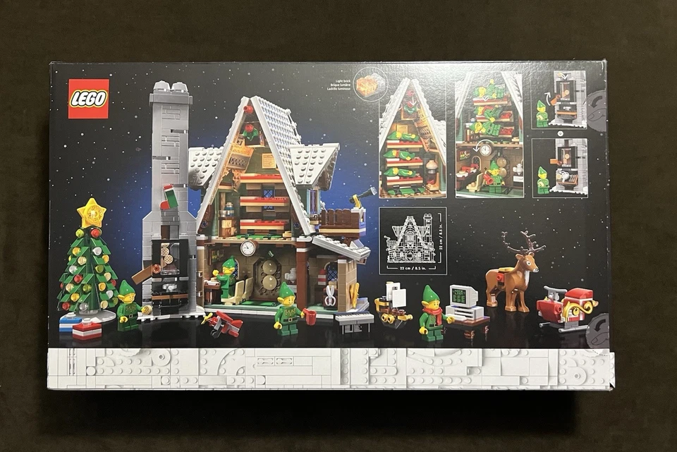 LEGO Creator Expert Elf Club House 10275 Christmas Work shop Retired NEW - Image 2 of 4
