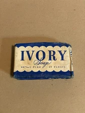 Vintage Ivory Soap Bar Medium Size NOS 1940's Proctor & Gamble