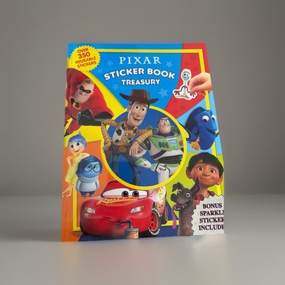 Pixar 350 Sticker Book Treasury - Activity Books for kids Toy story cars New