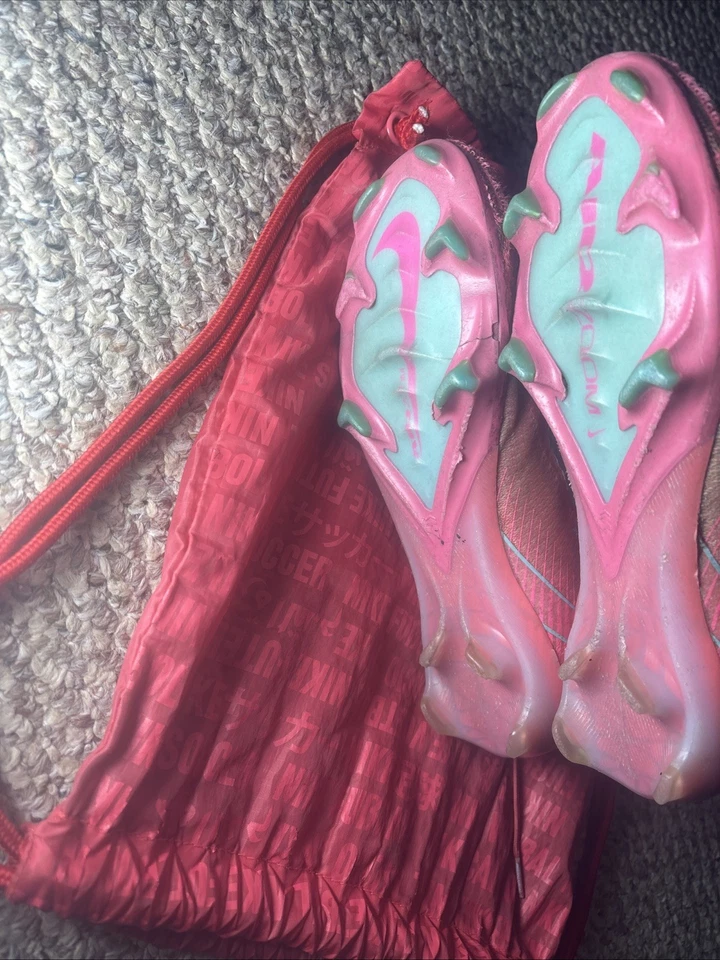 Botines de fútbol Nike Mercurial Vapor 16 Elite FG rojos talla 10 para hombre CON BOLSA Foto 2 de 4