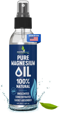 Pure Magnesium Oil Spray 8oz - Topical Magnesium Spray Extra Strength - 100%