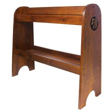 Janedream Solid Wood Saddle Rack, Horse for Western and Walnut