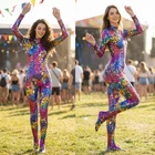 Women Sexy Shiny Jumpsuits Cosplay Elasticity Halloween Costume Zentai Bodysuits