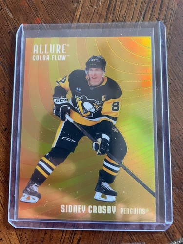 Sidney Crosby [Orange Yellow] #CF-24 2025 Upper Deck Allure Color Flow card