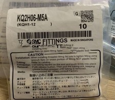 10pcs/bag NEW FOR SMC Straight joint connector KQ2H06-M5A