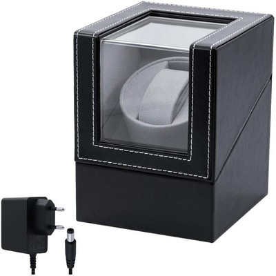 Automatik Uhrenbeweger für 1 Uhr aus PU-, leiser Watch Winder