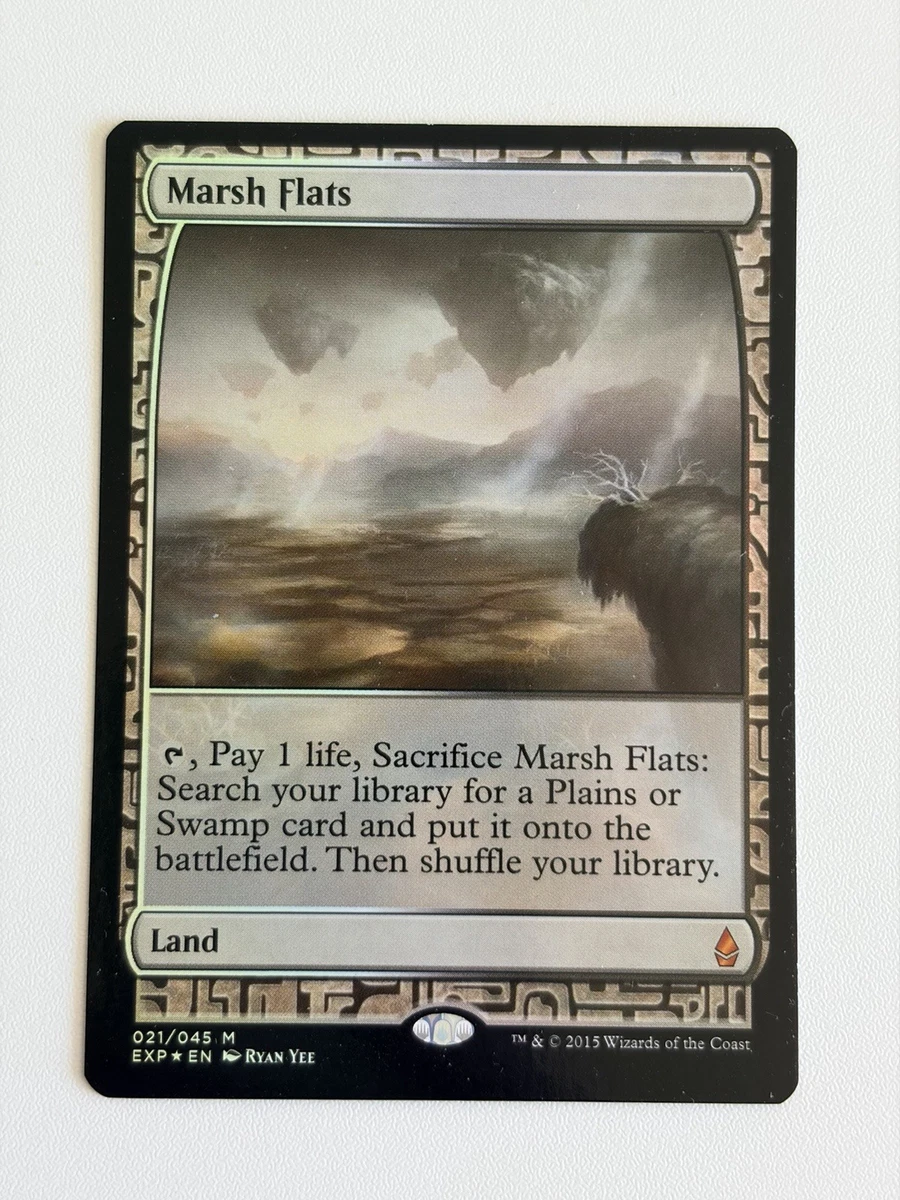 Marsh Flats Magic: The Gathering Individual Trading Card Games for