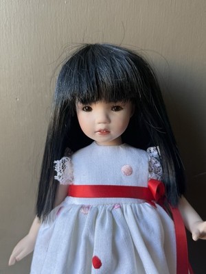 Rare Dianna Effner Expressionss OOAK Handmade Doll - Leah Artist Doll Black Hair