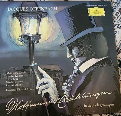 Jacques Offenbach - Hoffmanns Erzählunge LP Album Club Vinyl Sch