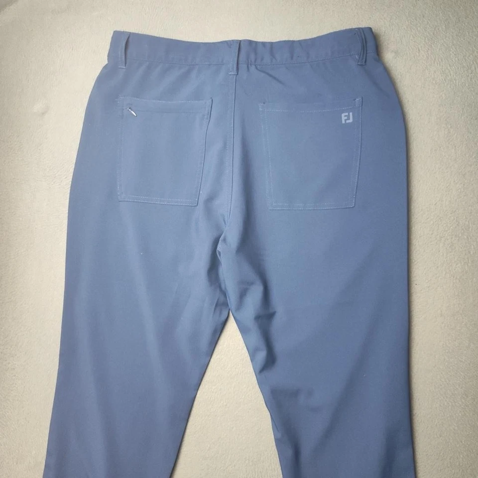 FootJoy Pants Mens 32x30 Blue 5-Pocket Golf Moxie Performance Tech Polyester - Image 4 of 4