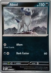 Absol 063/094 Phantasmal Flames Reverse Holo