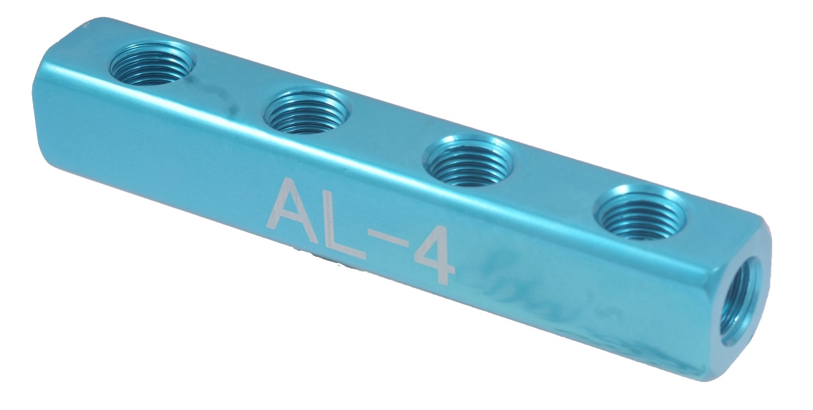 4-PORT STRAIGHT CONNECTION MANIFOLD - 1/4 INLETS AND OUTLETS