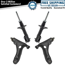 4 Piece Suspension Kit Control Arms w/ Ball Joints Complete Strut Assemblies New