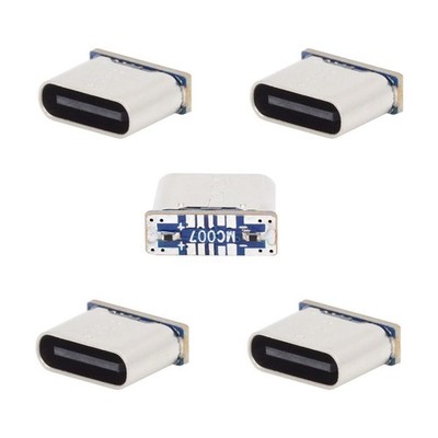 5 Pack USB DIY Connector,Micro USB 5Pin to USB Female Socket Port Repair Sold...