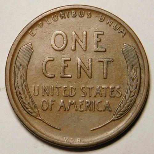 1909 VDB Lincoln Wheat Cent Penny VF- EF  "Actual Coin Pictured"