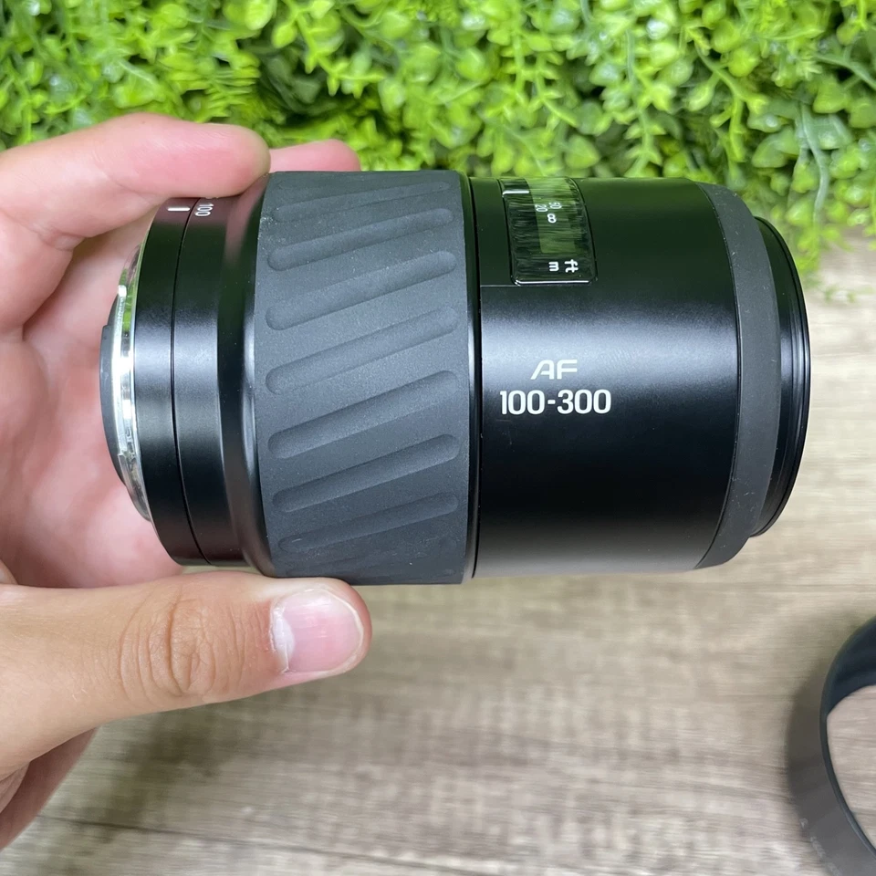 Lot of 2 Minolta Maxxum AF 35-105mm F/3.5-4.5 & 100-300mm F/4.5-5.6 New Type - Image 4 of 4