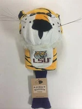 NCAA LSU Tigers Golf Mascot Driver Headcover, long neck