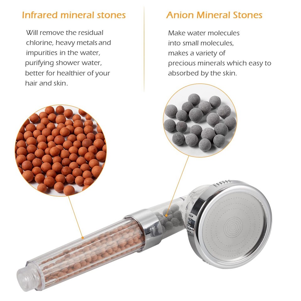 Filtration Stone Beads Filter for Filtered Shower Head Mineral Stone