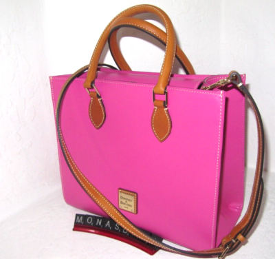Dooney & Bourke Magenta Leather Backpack s-l400.jpg main image 4