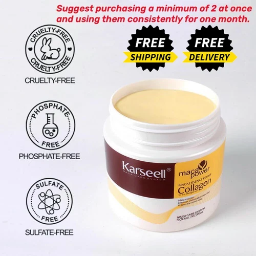 Collagen Hair Treatment Deep Repair Conditioning Argan Oil Collagen Hair Mask Es