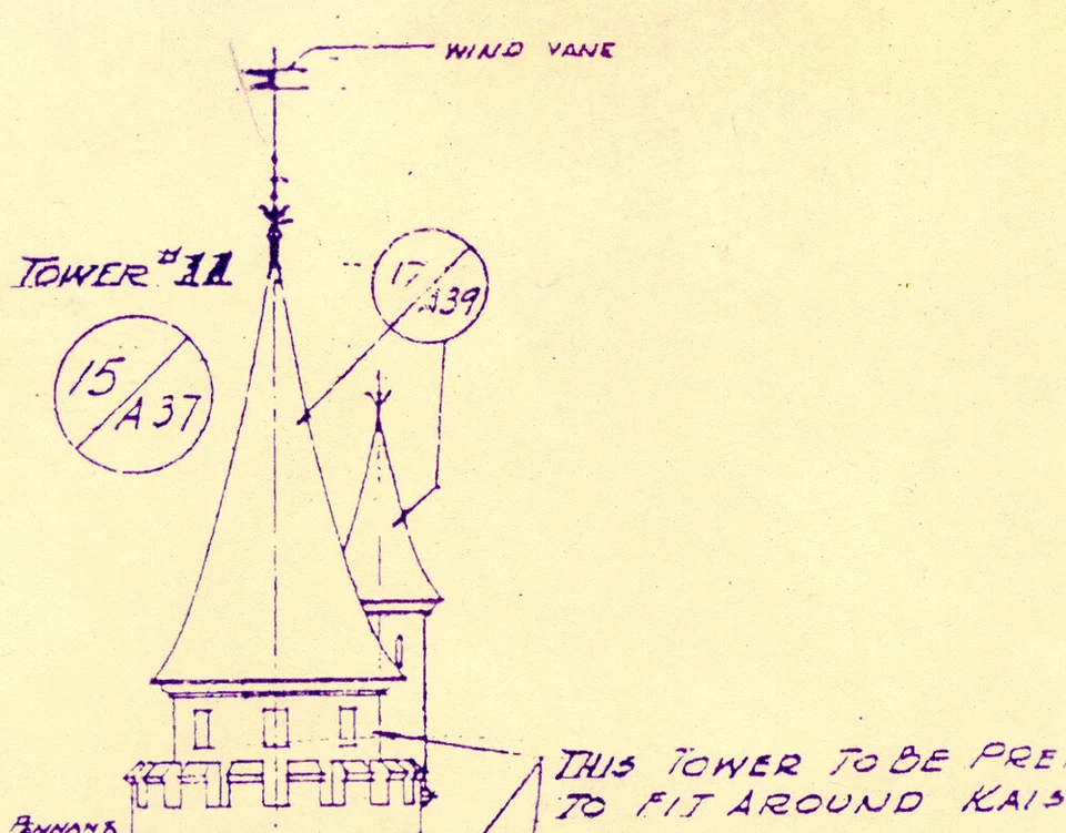 1955 Проект замка Диснейленд плакат! (до 24 x 36) - винтажный - искусство - Изображение 4 из 4