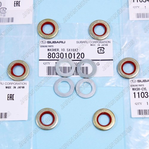 Subaru Block Main Case Bolts Seals KIT 93 - 2019 Impreza WRX STi Forester Legacy - Picture 4 of 9