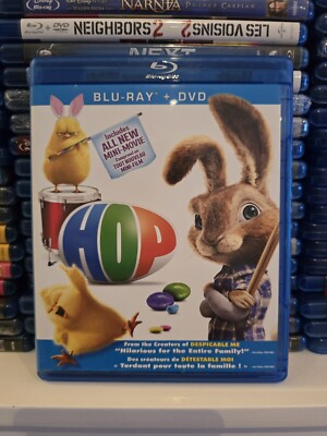 Hop (Blu-ray/DVD, 2012, Canadian)