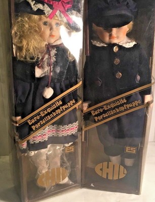 euro exquisite porcelain doll